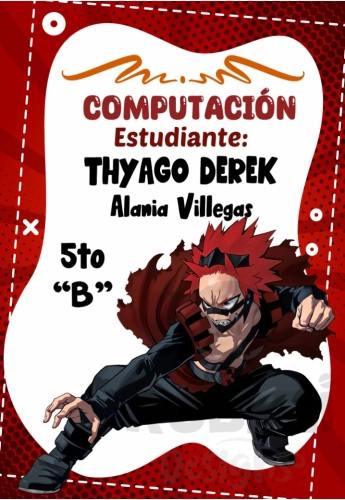 Eijiro Kirishima My Hero Academia Caratula 02